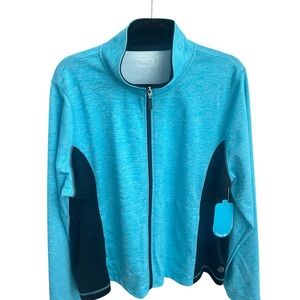 Be Inspired Teal and Black Utility Jacket
(The top of a 2 piece set)